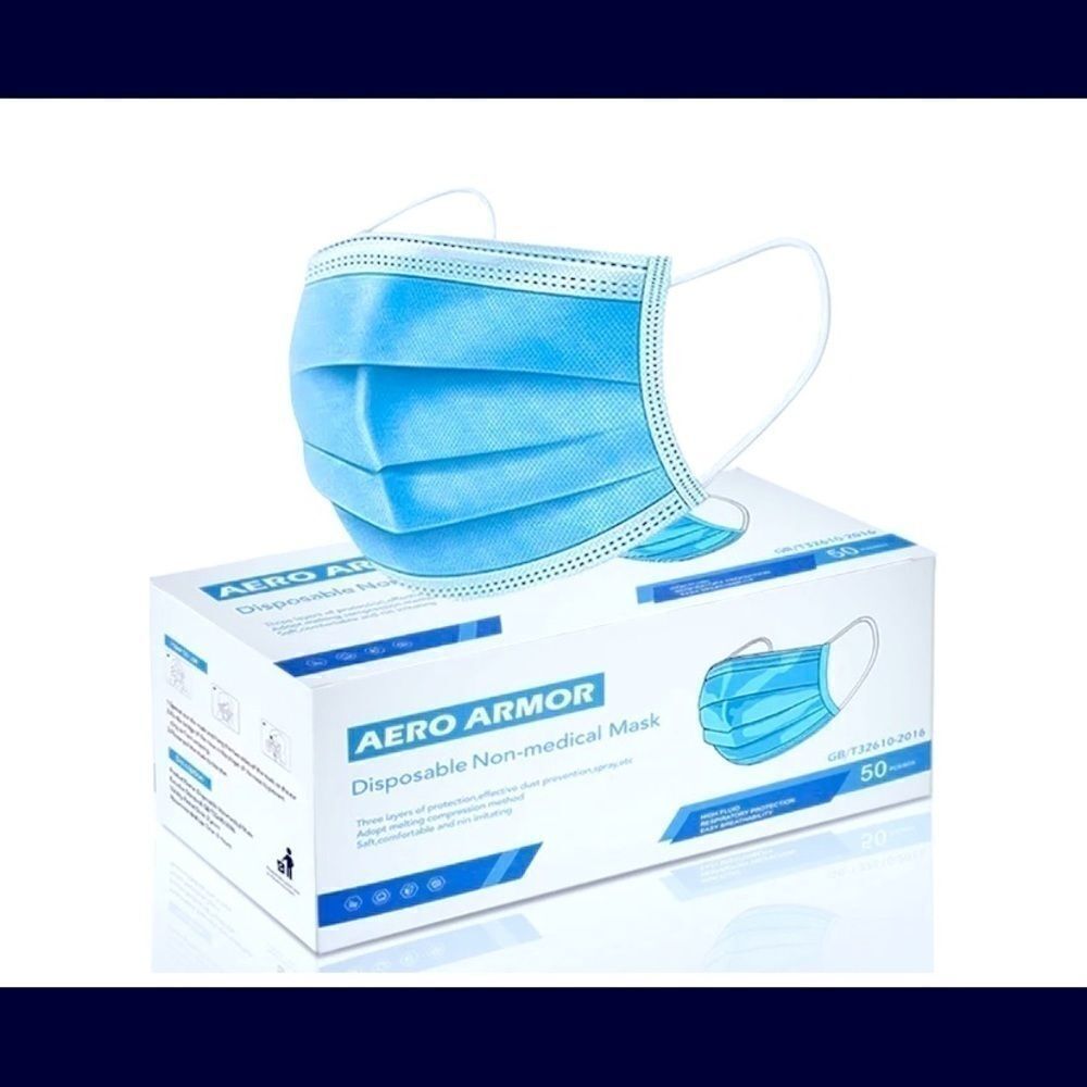 💥Aero Armor Disposable Protective Mask 50 PCS Box